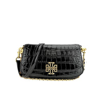 Tory Burch Britten Embossed Convertible Crossbody Bag