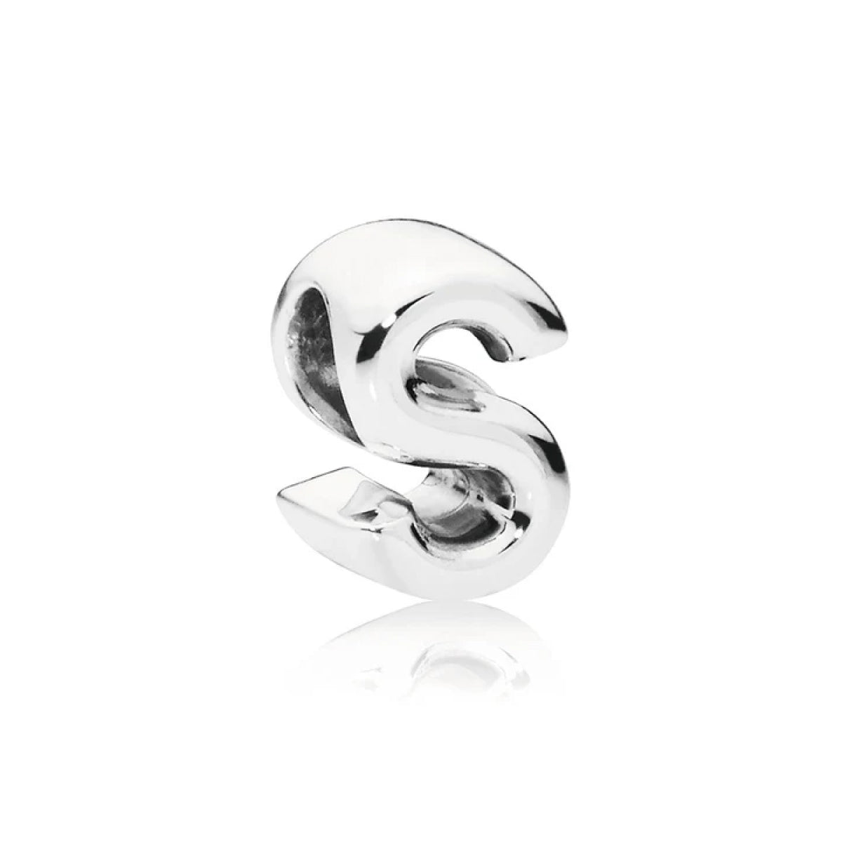 Pandora Moments Letter S silver charm