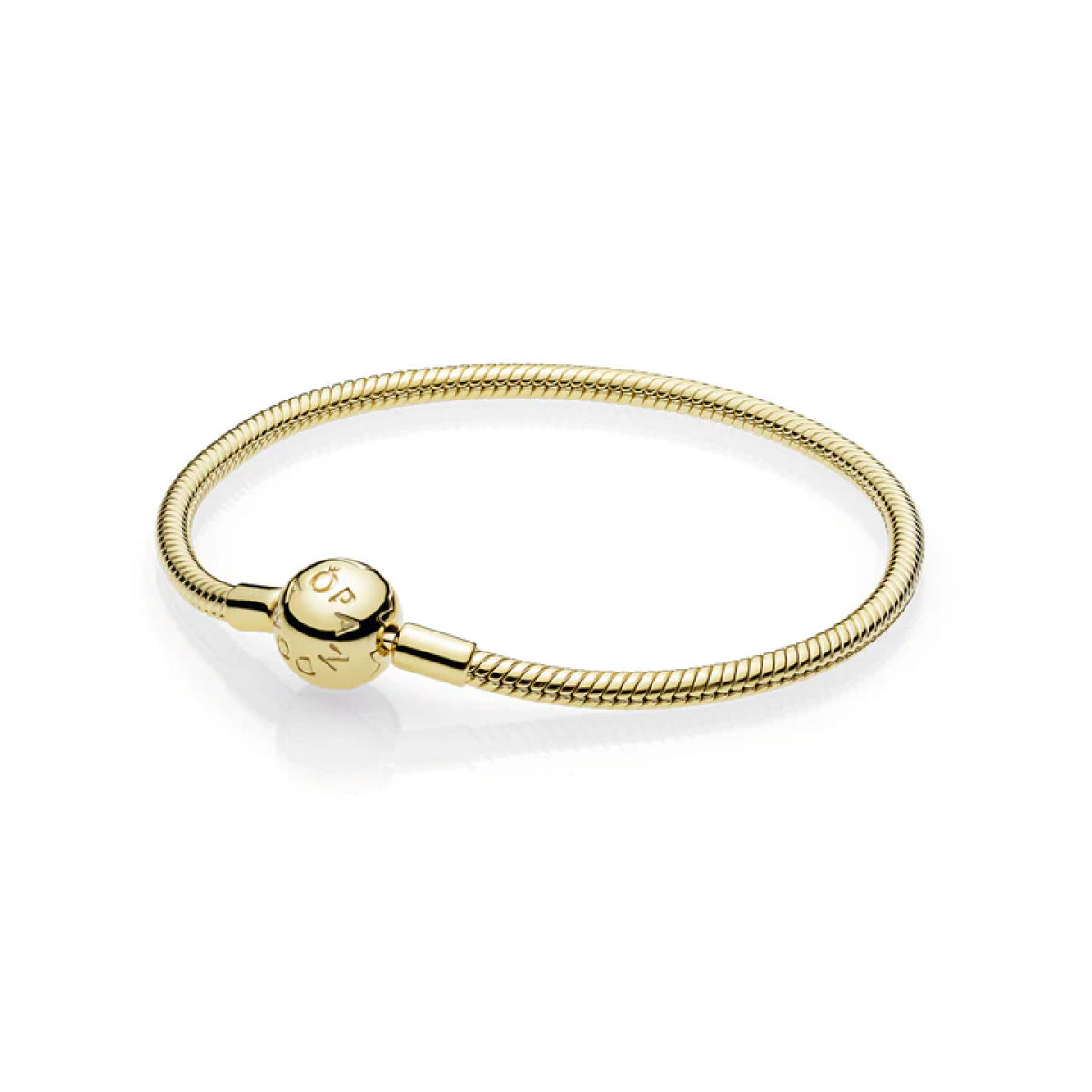 Pandora Moments Snake chain 14k Gold Plated bracelet