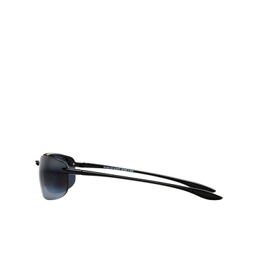 Maui Jim Hookipa Polarised Rimless Sunglasses B407 Gloss Black/Neutral Grey