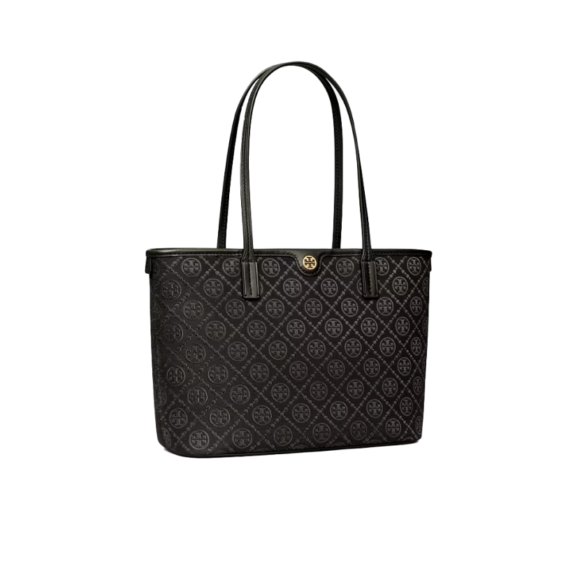 Tory Burch Small T Monogram Zip Tote