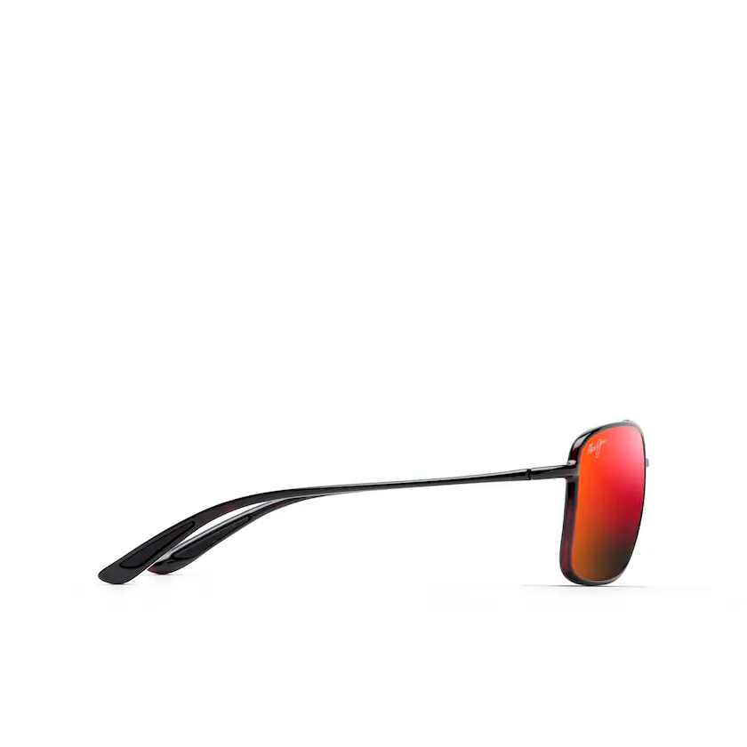 Maui Jim Kaupo Gap Polarized Red and Black Tortoise