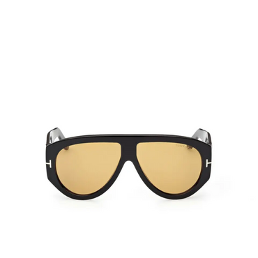 Tom Ford Bronson Sunglasses FT 1044 Black Shiny/Brown