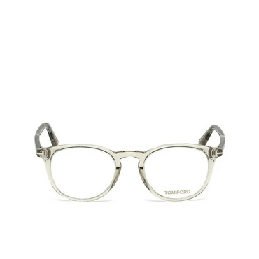 Tom Ford Rose Gold "T" Logo Glasses FT 5401 Transparent Grey/Clear