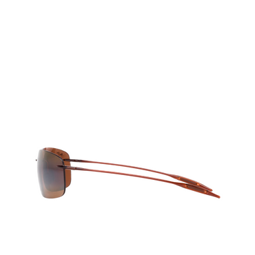 Maui Jim Breakwall Polarised Rimless Sunglasses H422 Rootbeer/HCL Bronze